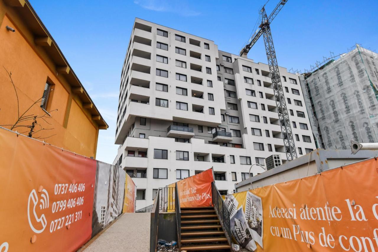 Ferienwohnung Modern In New Building With Panoramic View Brașov Exterior foto